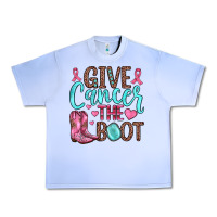Grape Ice give cancer the boot Urban Heavy Tee - JahusDesignShop