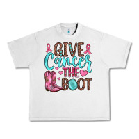 Lunar Rock give cancer the boot Urban Heavy Tee - JahusDesignShop