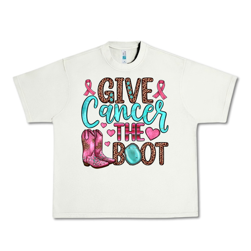 Give Cancer The Boot Urban Heavy Tee by JahusDesignShop | Teevron