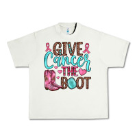 Pistachio give cancer the boot Urban Heavy Tee - JahusDesignShop