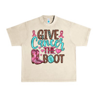 Sandshell give cancer the boot Urban Heavy Tee - JahusDesignShop