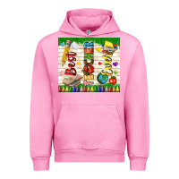 Fuchsia Pink best teacher ever Urban Hoodie - TumblerDesignByShophia