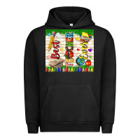 Pigment Black best teacher ever Urban Hoodie - TumblerDesignByShophia