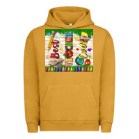 Pigment Peanut Butter best teacher ever Urban Hoodie - TumblerDesignByShophia