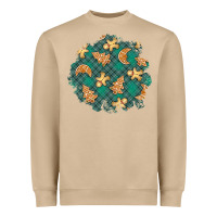 Mushroom christmas gingerbread cookies patch Heavyweight Sweatshirt - BundleAndBundleShop