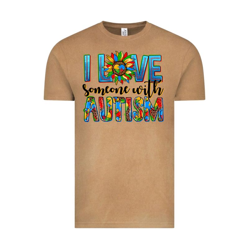 ı Love Someone With Autism Vintage Tee by AdoDesignShop | Teevron