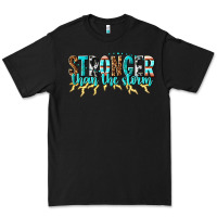 Black stronger than the storm Premium Tee - texasbilliewilder