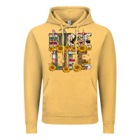 Vintage Mustard nurse life Vintage Hoodie - FaDigitalArtStudio