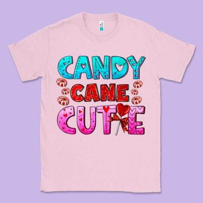Candy Cane Cutie Classic Tee Designed By Adodesignshop