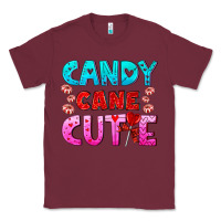 Burgundy candy cane cutie Classic Tee - AdoDesignShop