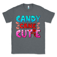 Charcoal Heather candy cane cutie Classic Tee - AdoDesignShop