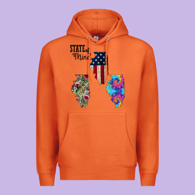 Im In A Fishing State Of Mind Illinois Premium Hoodie Designed By Bettercallsaul
