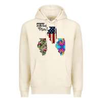 Tofu Im in a Fishing State of Mind Illinois Premium Hoodie - Bettercallsaul