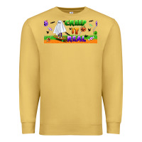 Antique Gold creep it real libbey glass Premium Sweatshirt - BundleAndBundleShop