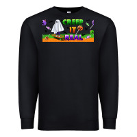 Black creep it real libbey glass Premium Sweatshirt - BundleAndBundleShop
