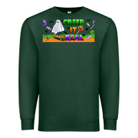 Sports Green creep it real libbey glass Premium Sweatshirt - BundleAndBundleShop