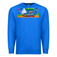 True Royal creep it real libbey glass Premium Sweatshirt - BundleAndBundleShop