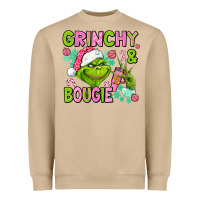 Mushroom christmas characters and bougie Heavyweight Sweatshirt - AdoDesignShop