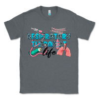 Charcoal Heather Western Respiratory Therapist Life Classic Tee - LillyAllenDesigns