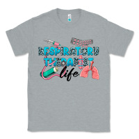 Heather Grey Western Respiratory Therapist Life Classic Tee - LillyAllenDesigns