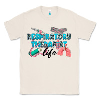 Natural Western Respiratory Therapist Life Classic Tee - LillyAllenDesigns