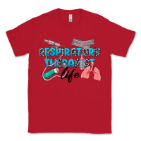 Red Western Respiratory Therapist Life Classic Tee - LillyAllenDesigns