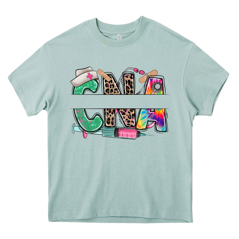 Custom Name Cna Nurse Heavy Core Tee by RanaPortraitStore | Teevron