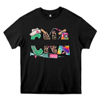 Black custom name cna nurse Heavy Core Tee - RanaPortraitStore