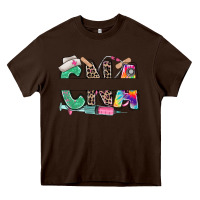 Chocolate Brown custom name cna nurse Heavy Core Tee - RanaPortraitStore