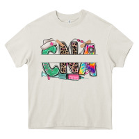 Cream custom name cna nurse Heavy Core Tee - RanaPortraitStore