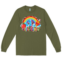 Army Green back to school 1 3200x2400 Long Sleeve Tee - AdoDesignShop
