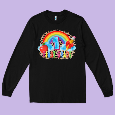 Back To School 1 3200x2400 Long Sleeve Tee Designed By Adodesignshop