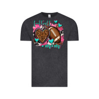 Vintage Black football mom Vintage Tee - AdoDesignShop