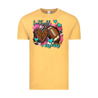 Vintage Mustard football mom Vintage Tee - AdoDesignShop