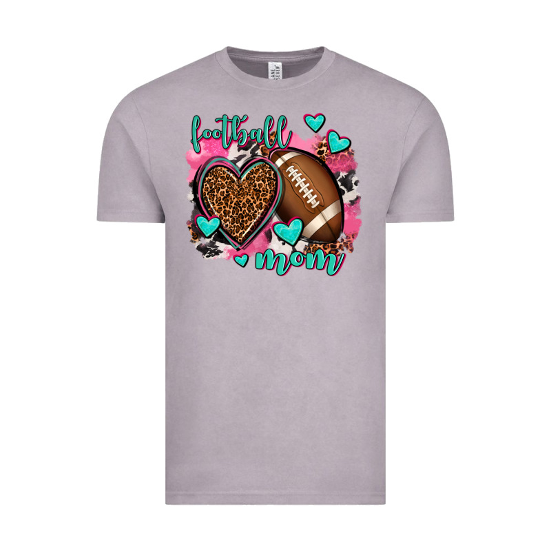 Football Mom Vintage Tee by AdoDesignShop | Teevron