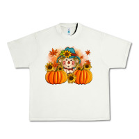 Pistachio fall scarecrow with pumpkins Urban Heavy Tee - Artiststas