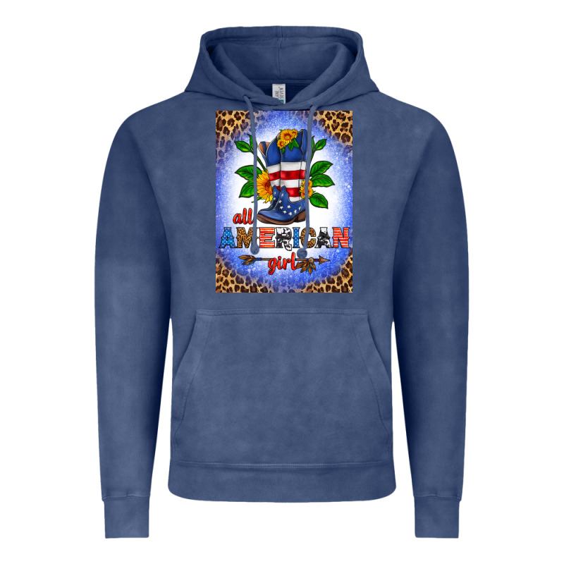 All American Girl Air Freshener Vintage Hoodie by HRA Design Shop | Teevron