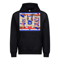 Black 4 th of july Urban Hoodie - TumblerDesignByShophia