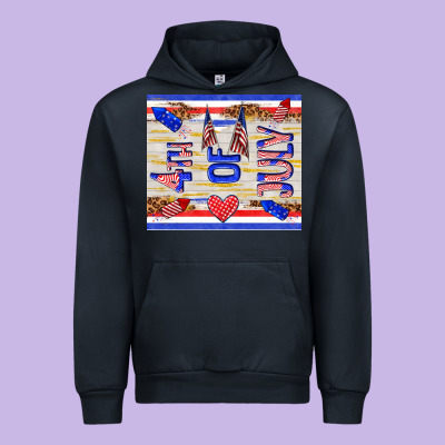 4 Th Of July Urban Hoodie Designed By Tumblerdesignbyshophia
