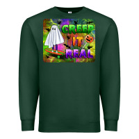 Sports Green creep it real mousepad Premium Sweatshirt - BundleAndBundleShop