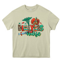 Mossy dialysis nurse Heavy Core Tee - RanaPortraitStore
