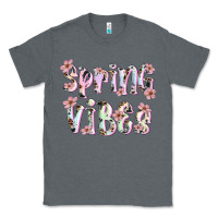 Charcoal Heather spring vibes Classic Tee - Artiststas