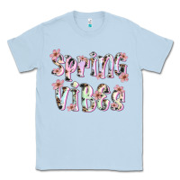 Dusty Blue spring vibes Classic Tee - Artiststas