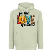 Matcha For The Love Of Sunshine Heavyweight Hoodie - BundleAndBundleShop