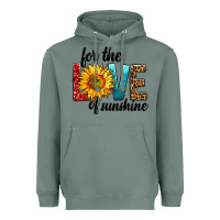 Sage For The Love Of Sunshine Heavyweight Hoodie - BundleAndBundleShop