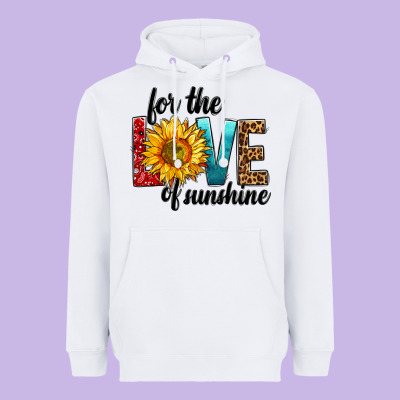 For The Love Of Sunshine Heavyweight Hoodie Designed By Bundleandbundleshop