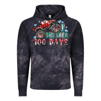 Cloud Black i crushed 100 days Vintage Hoodie - RacoonDesign