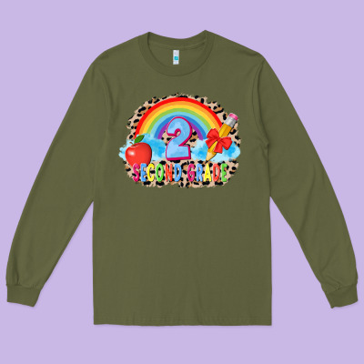 Back To School 2 3200x2400 Long Sleeve Tee Designed By Adodesignshop