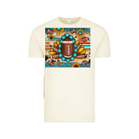 Vintage Arctic football cowhide sunflower Vintage Tee - JahusDesignShop