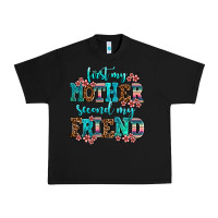Black first my mother second my friend Urban Heavy Tee - AdoDesignShop